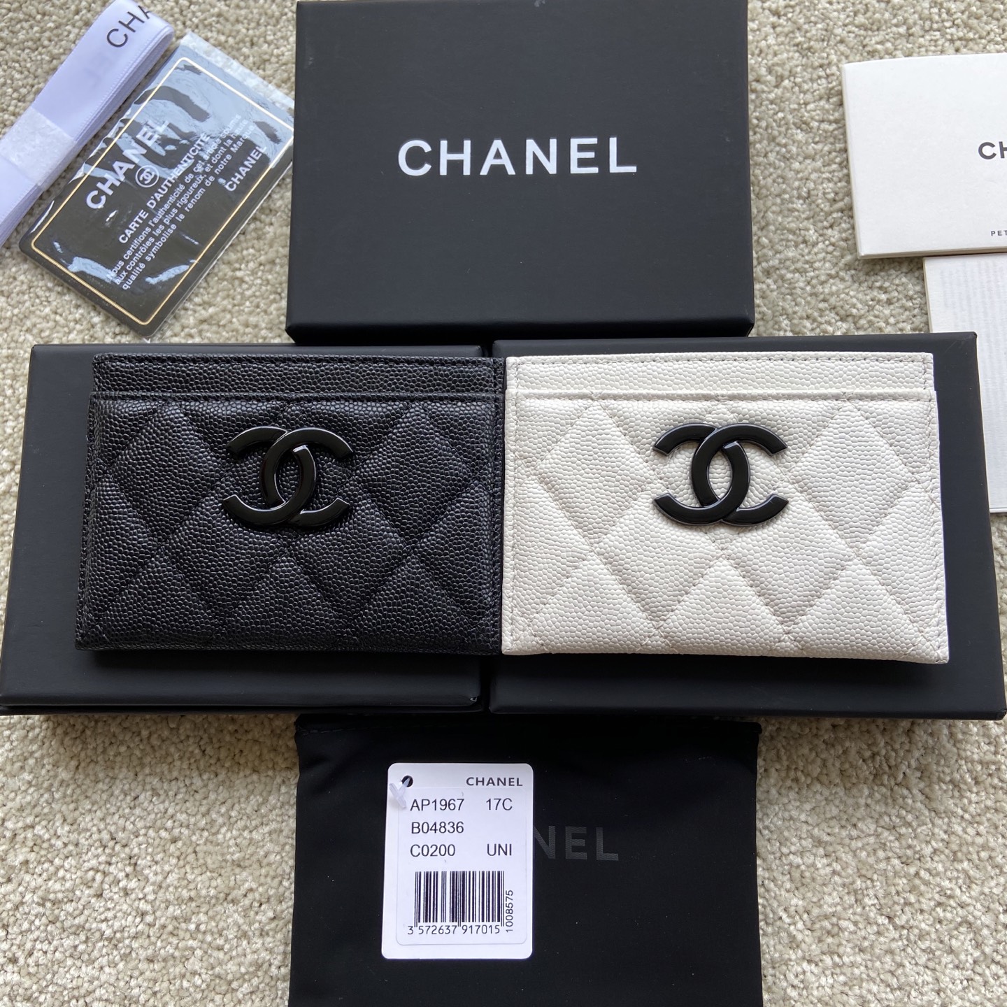 TOP CHANEL Card Case 11x7.5cm - 2 Color