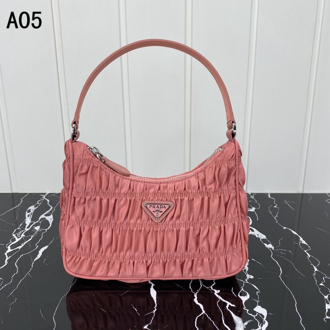 TOP PRADA Re-Edition Bag Nylon and Saffiano Leather Mini - 5 Colours