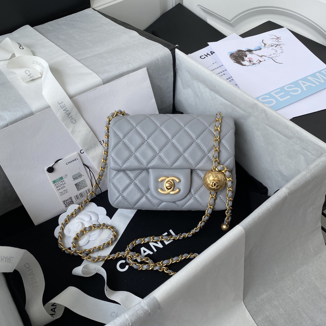 TOP CHANEL Metal CF Mini Clamshell Bag - 17cm/20cm - 6 Colors&GHW
