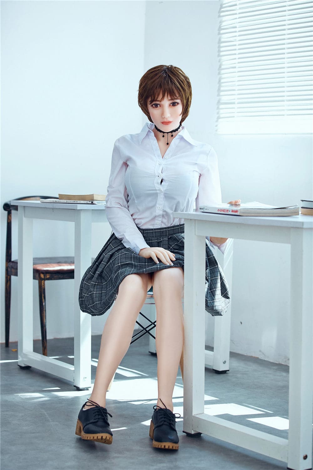 159cm/5ft3 E-Cup Big Tits Lifelike Sex Doll