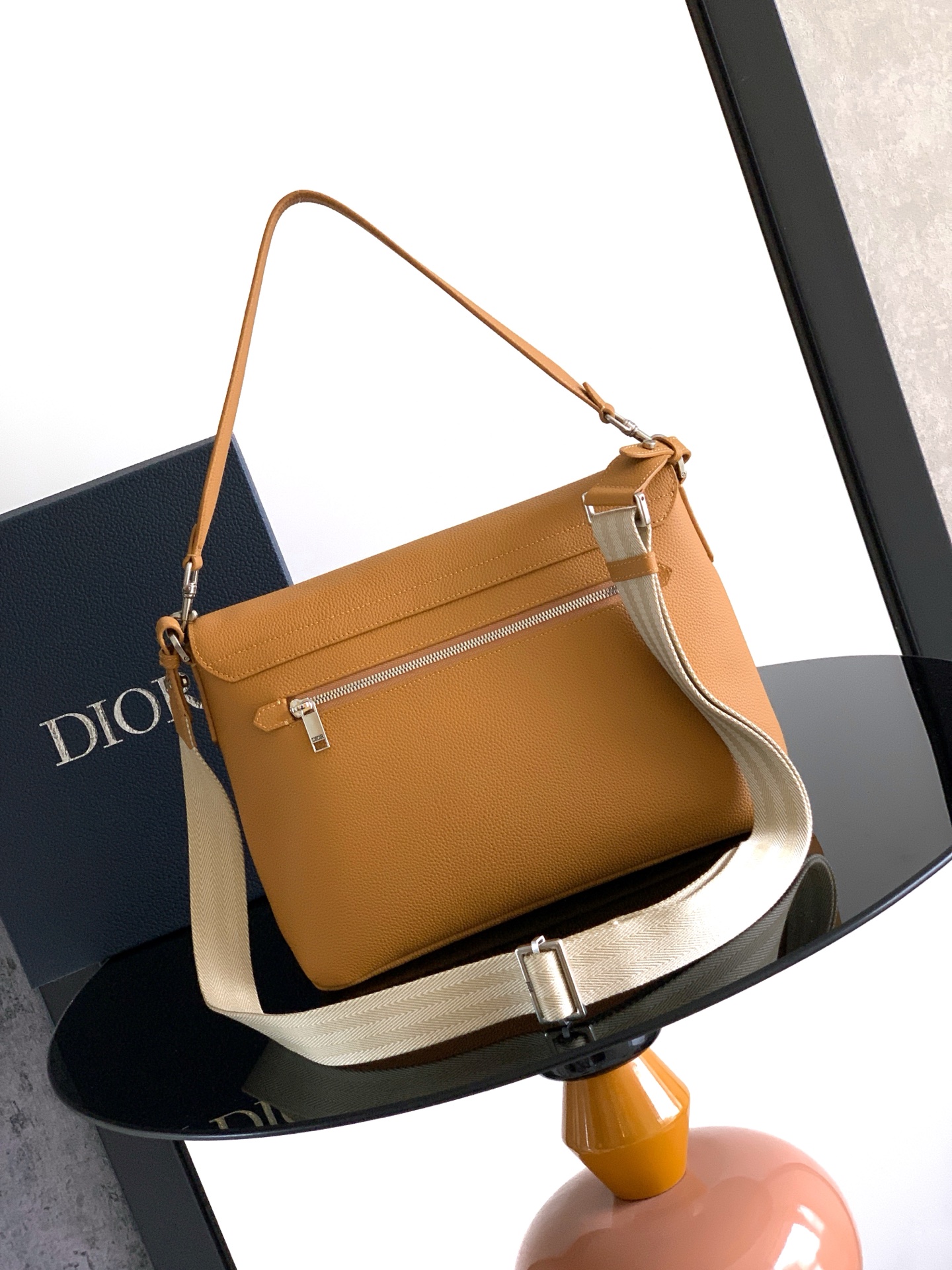 TOP Christian Dior Privé Flap Messenger Bag 33x24.5x14cm - 3 Colors