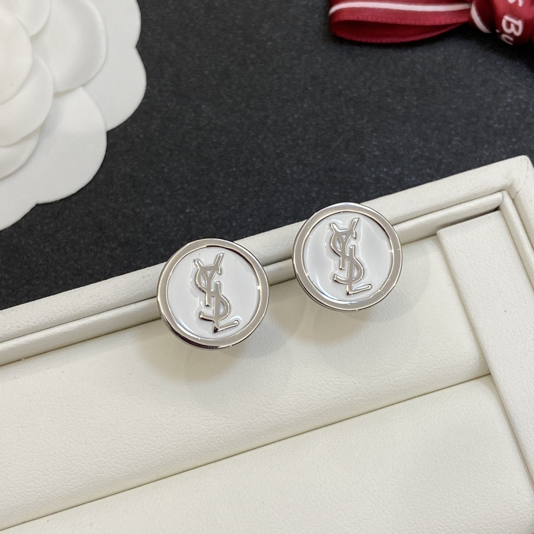 TOP Yves Saint Laurent YSL Earrings - 4 Color