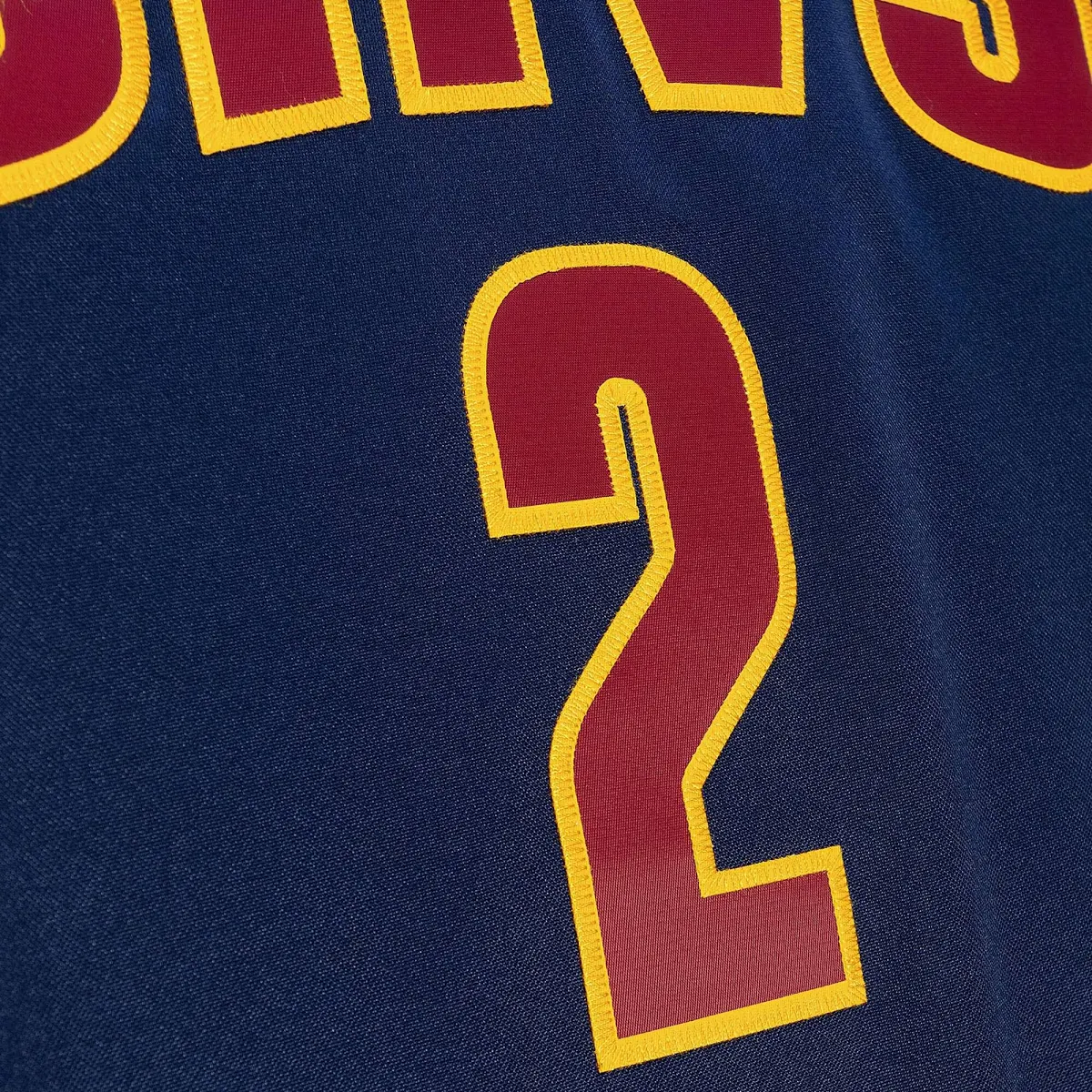 Kyrie Irving Navy Cleveland Cavaliers 2011/12 Hardwood Classics Swingman Jersey