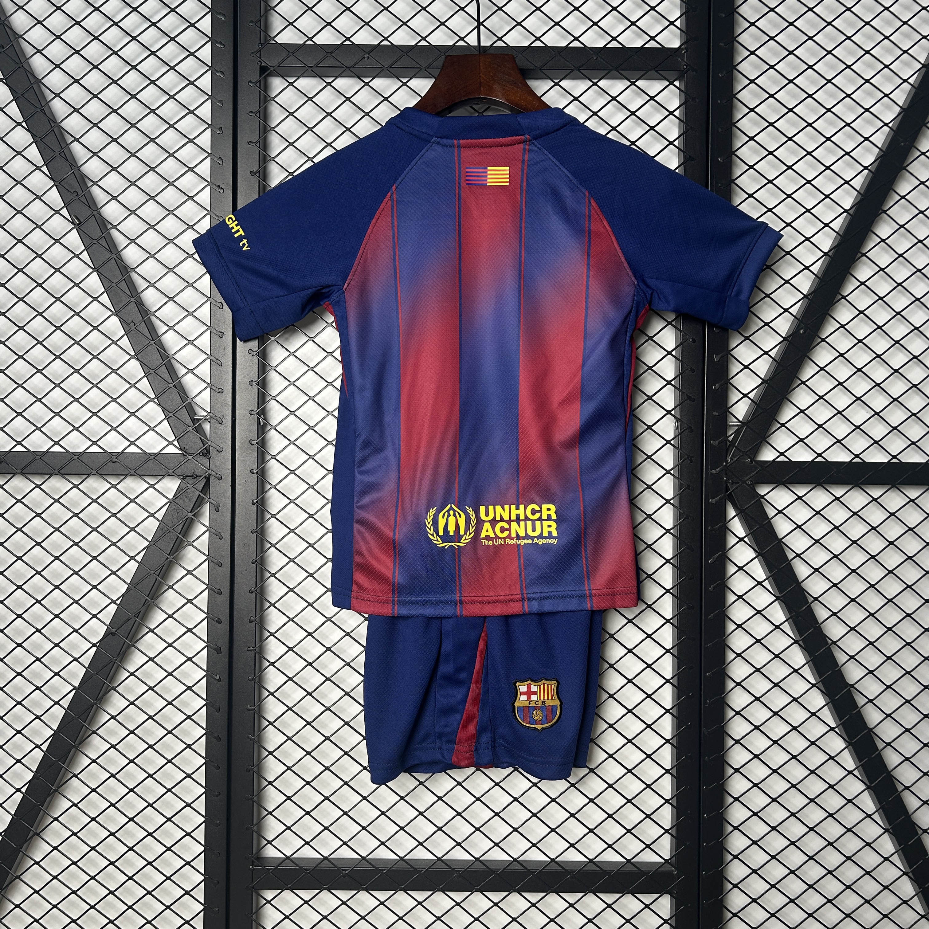 2025/2026 Barcelona Home Football Shirt 1:1 Thai Quality Kids Size