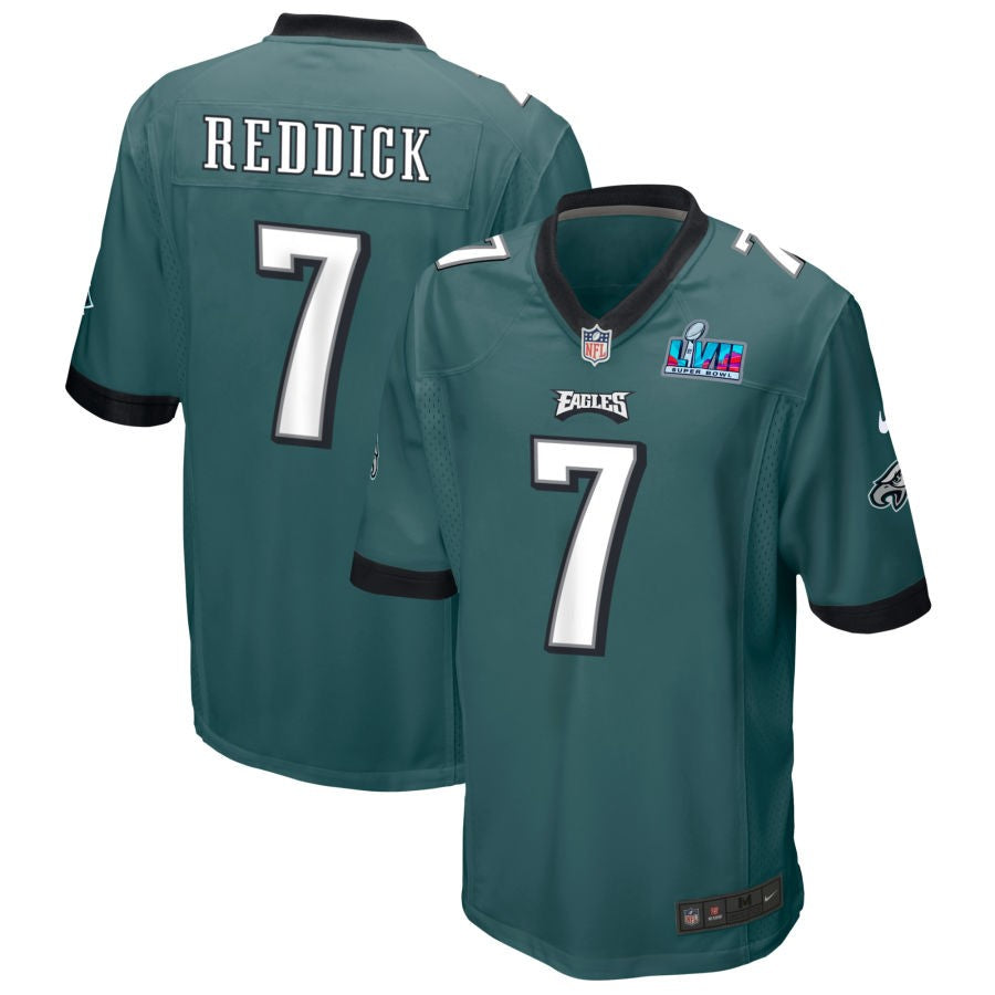 Haason Reddick Philadelphia Eagles  Super Bowl LVII Game Jersey - Midnight Green