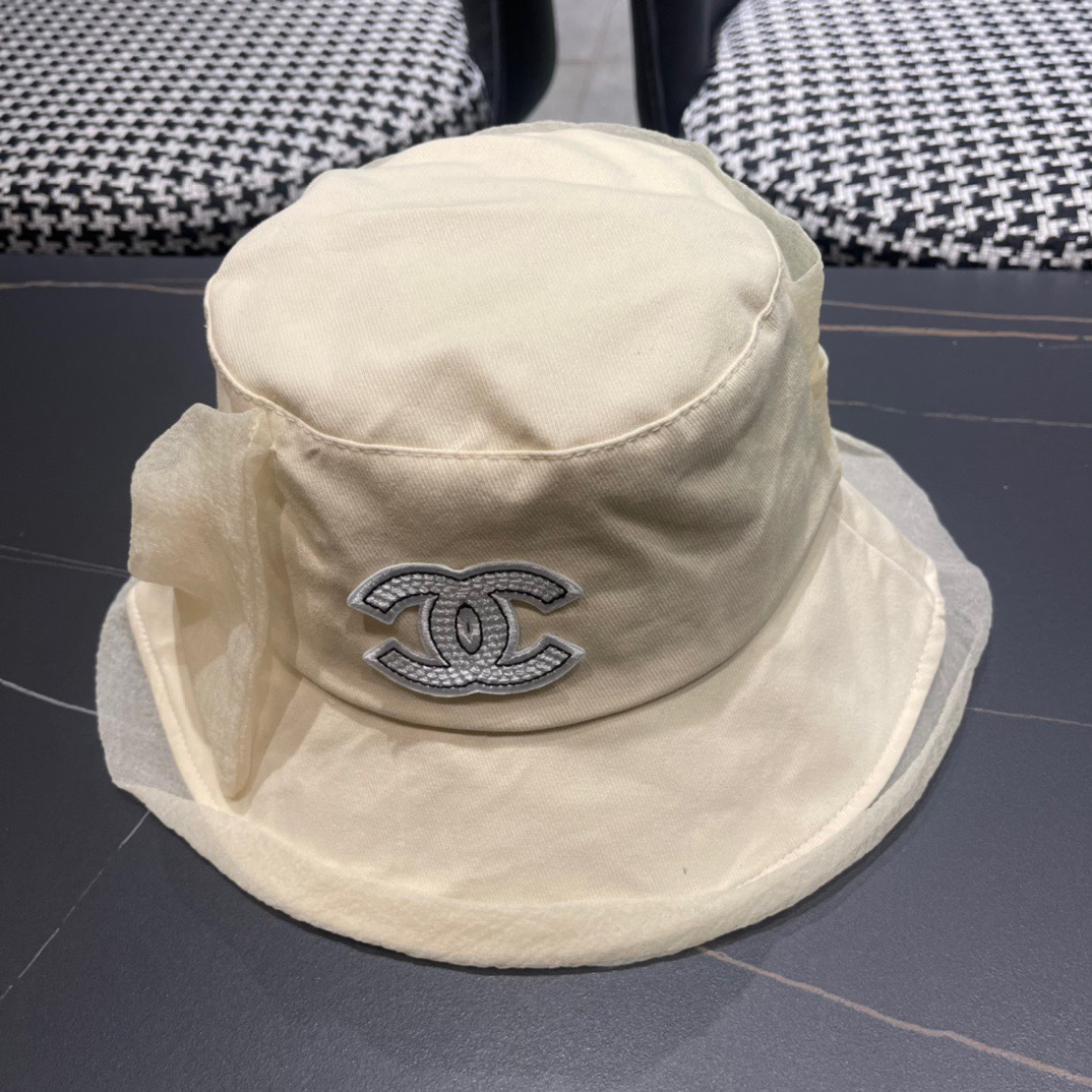 TOP CHANEL Versatile Fisherman Hat - 2 Colour