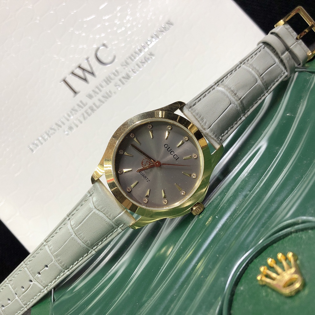 TOP GUCCI Guchi Simple Little Bee Women's  Watch 38mm - 3 Colors