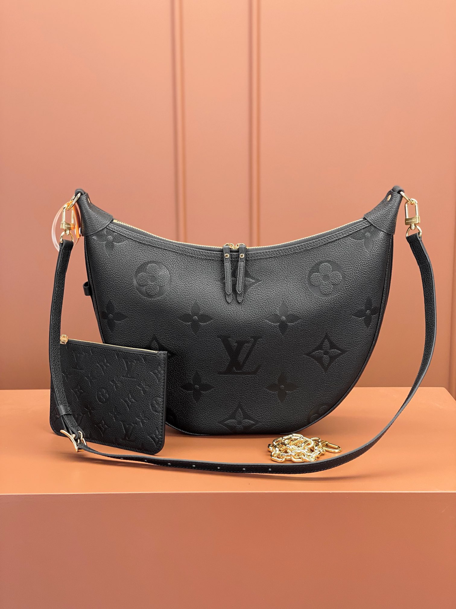 TOP Louis Vuitton LV Loop Hobo Bag 38x26x10cm- 2 Colors