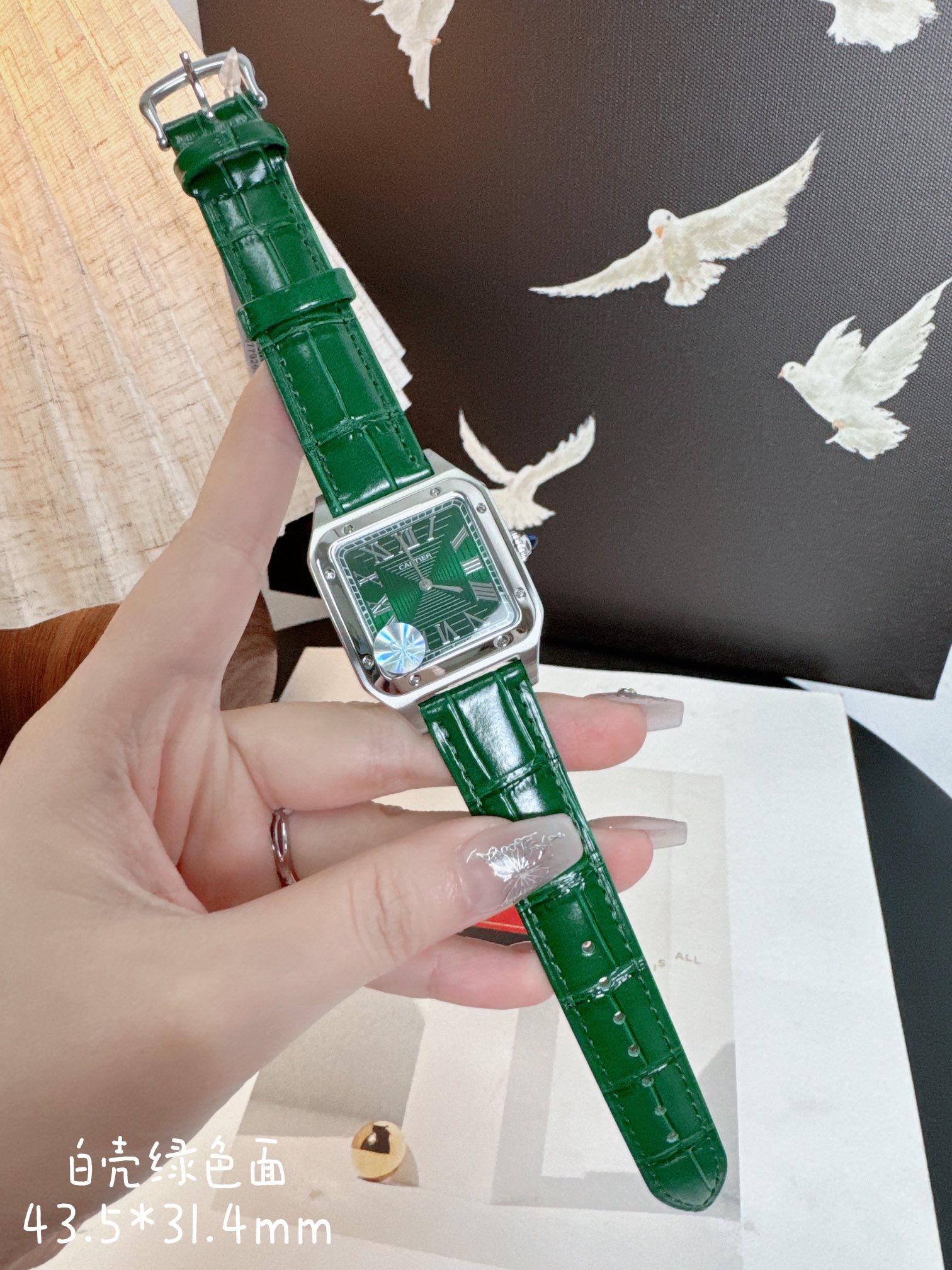 TOP Cartier Santos-Dumont Watch 43.5*31.4mm - 5 Color
