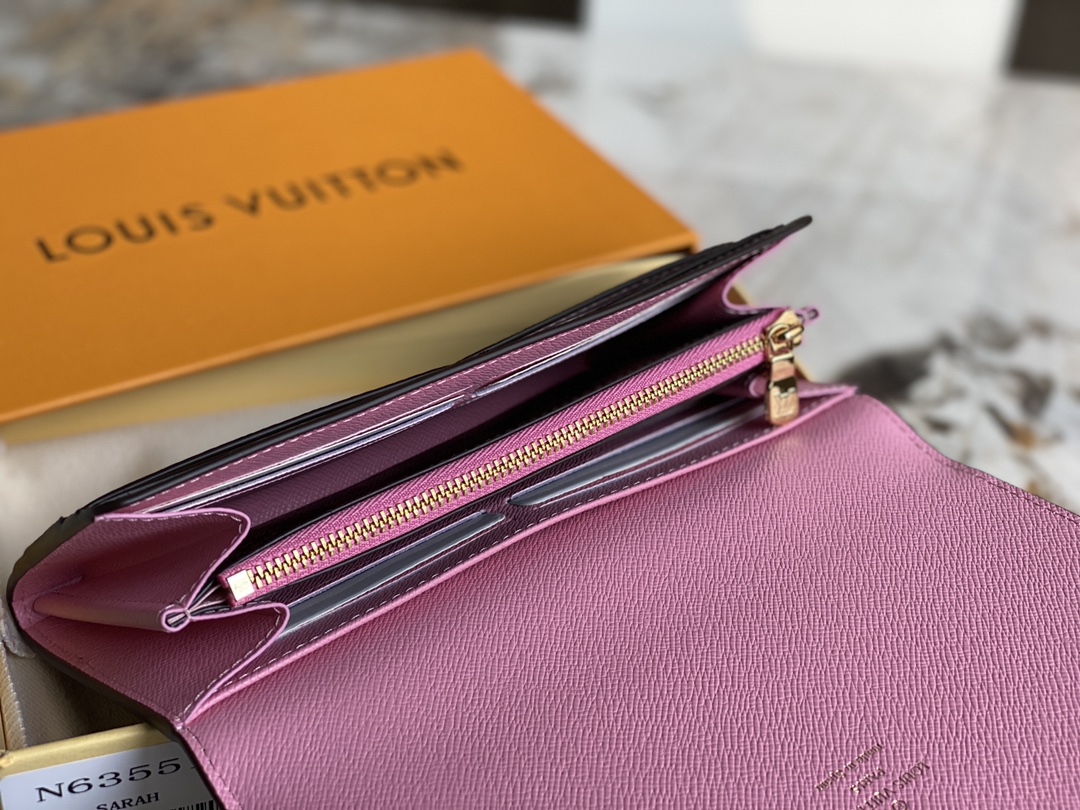 TOP Louis Vuitton LV Wallet 19 x 10.5 x 2 cm - Brown