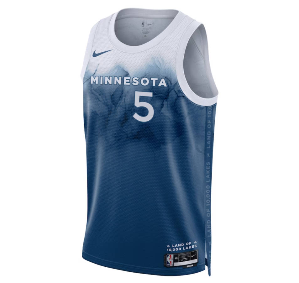 Anthony Edwards Minnesota Timberwolves 2024 City Edition  Swingman Jersey - White