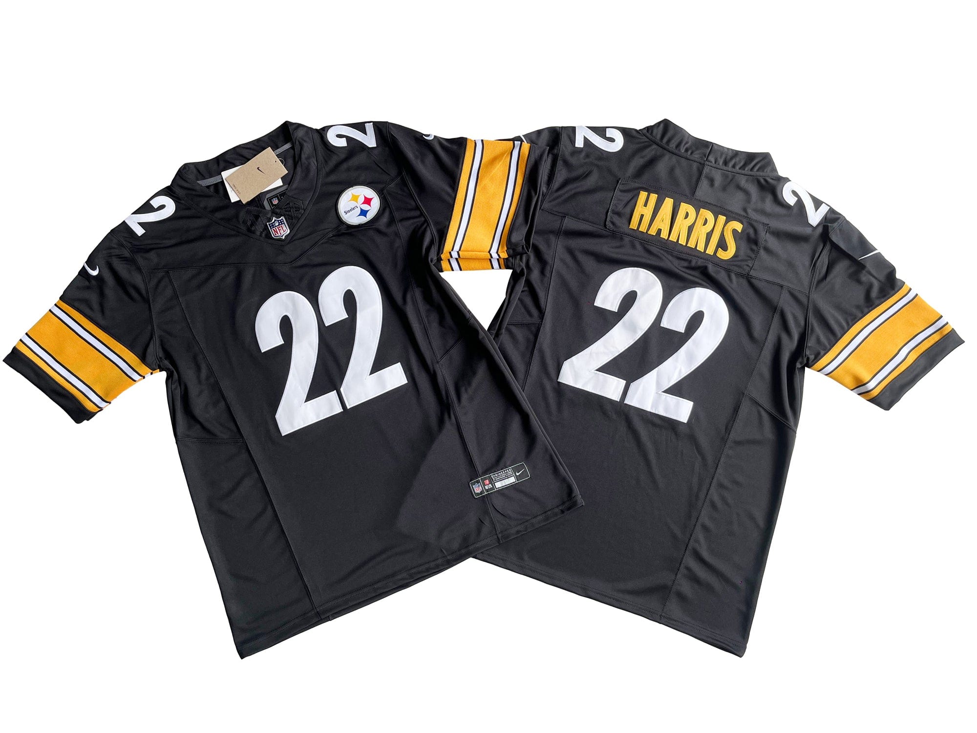 Pittsburgh Steelers 22# Najee Harris  Vapor F.U.S.E. Limited Jersey