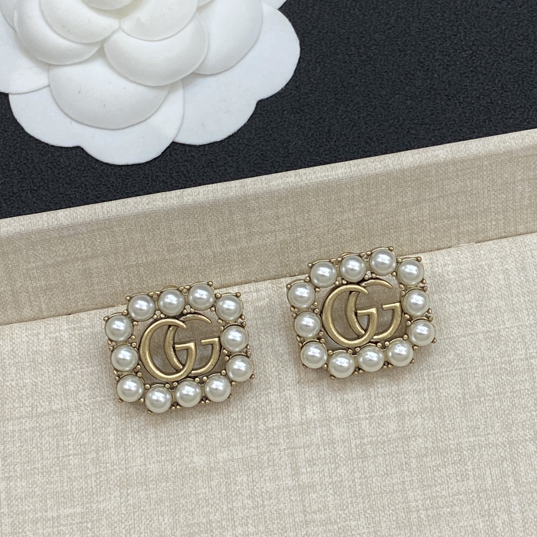 TOP GUCCI Earrings - Gold