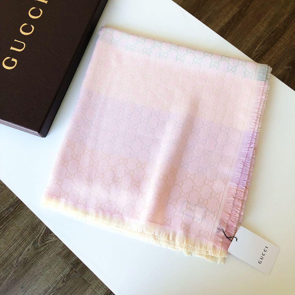 TOP GUCCI Scarf Big Square  - Light Pastel Multi-Color