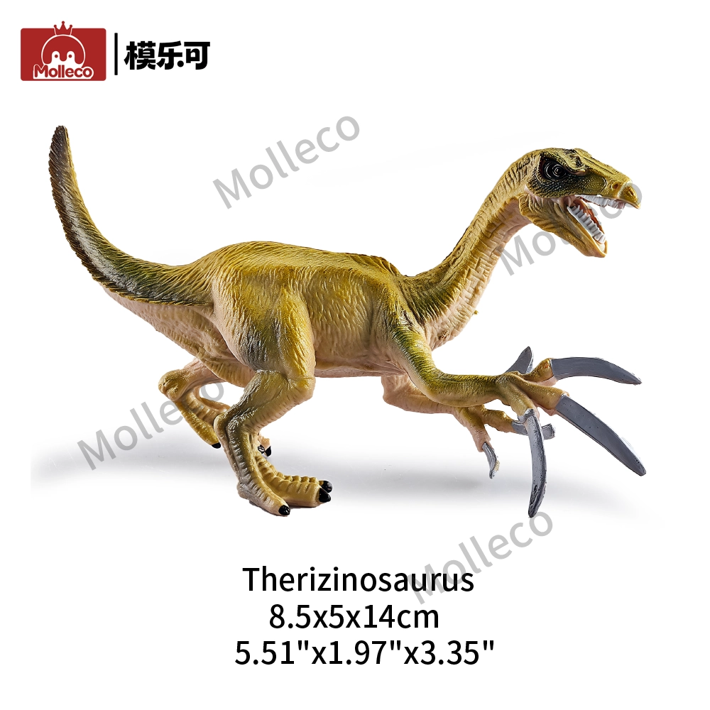 Molleco Dinosaur Figure Toys for Kids and Children Therizinosaurus CP074