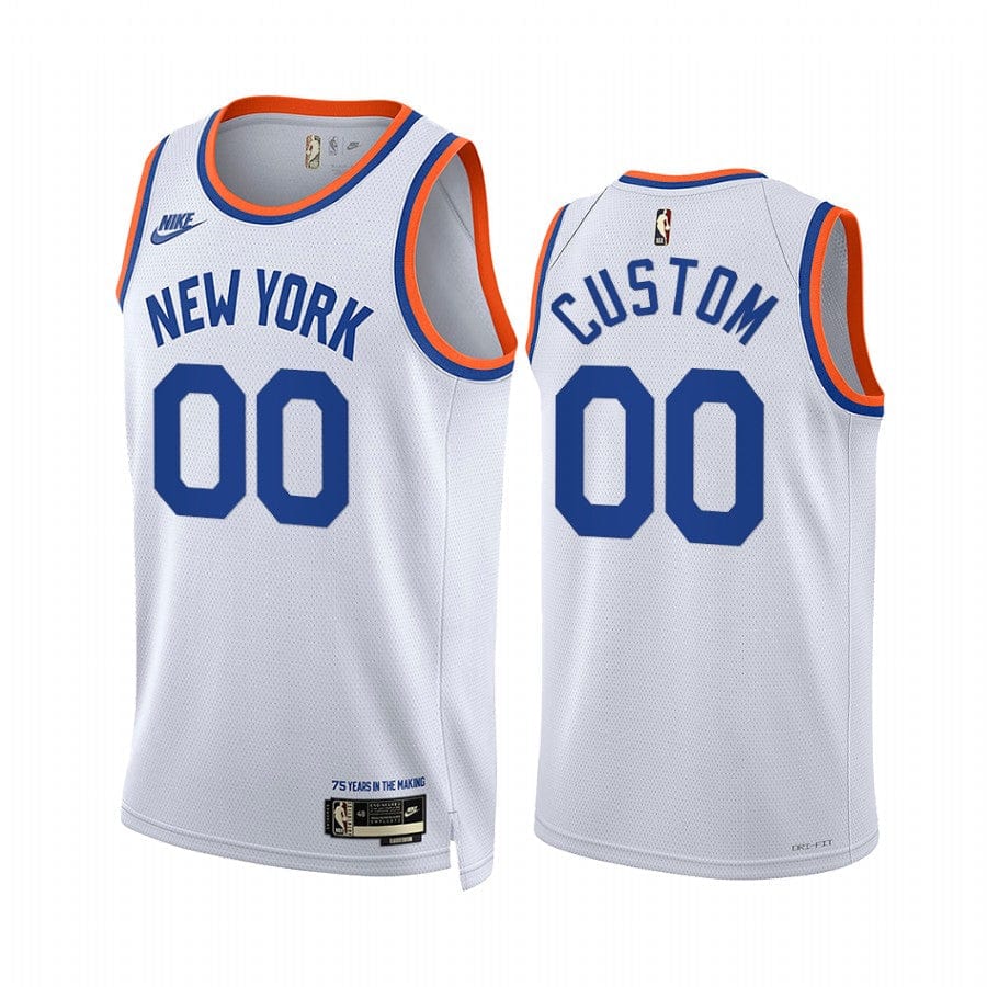Custom New York Knicks Authentic Jersey