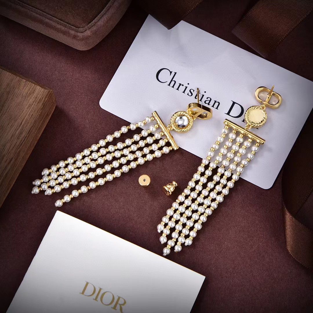 TOP Christian Dior Earrings - Gold