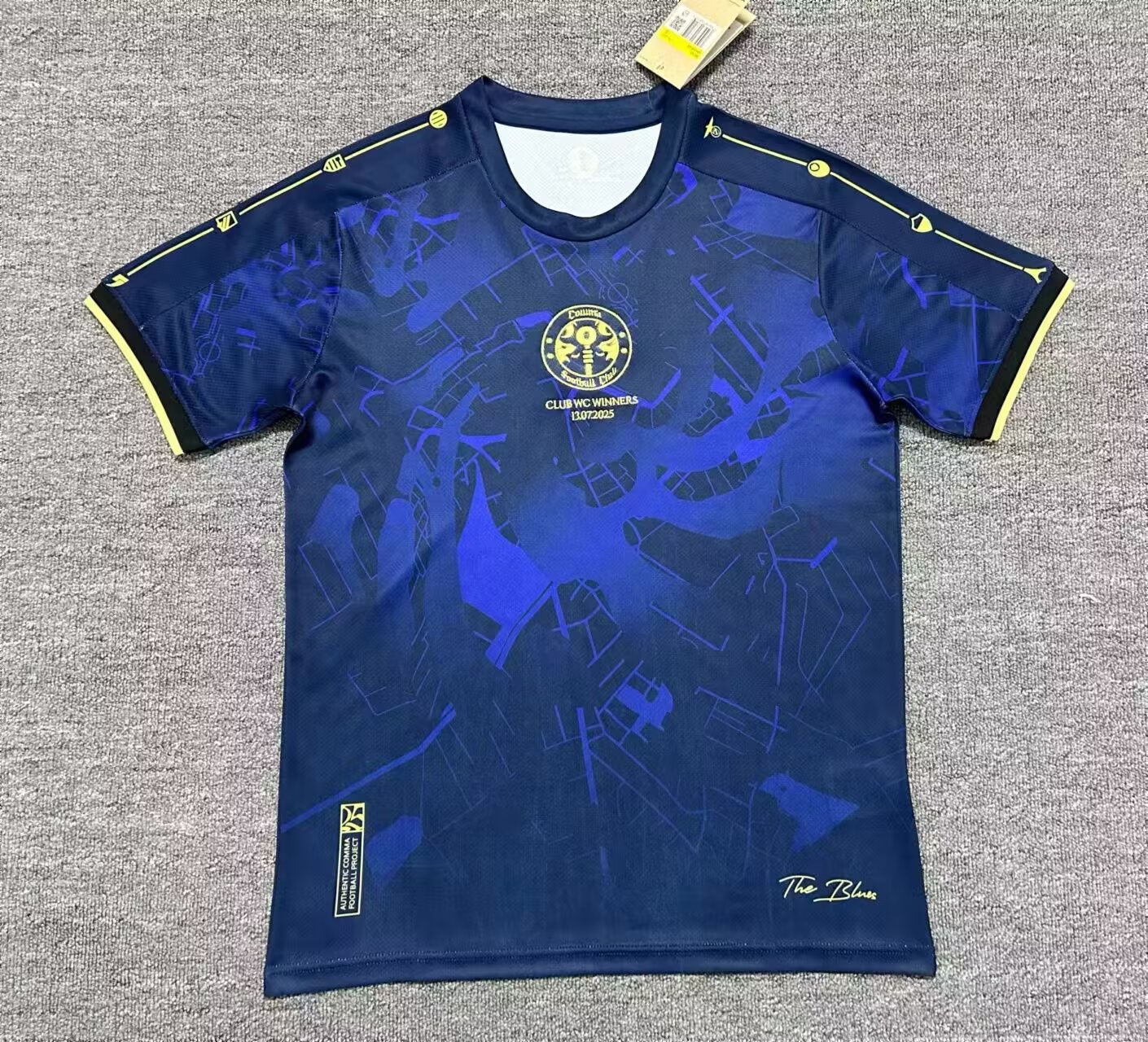 2025 Chelsea Club World Cup Champion Edition Blue Football Shirt 1:1 Thai Quality