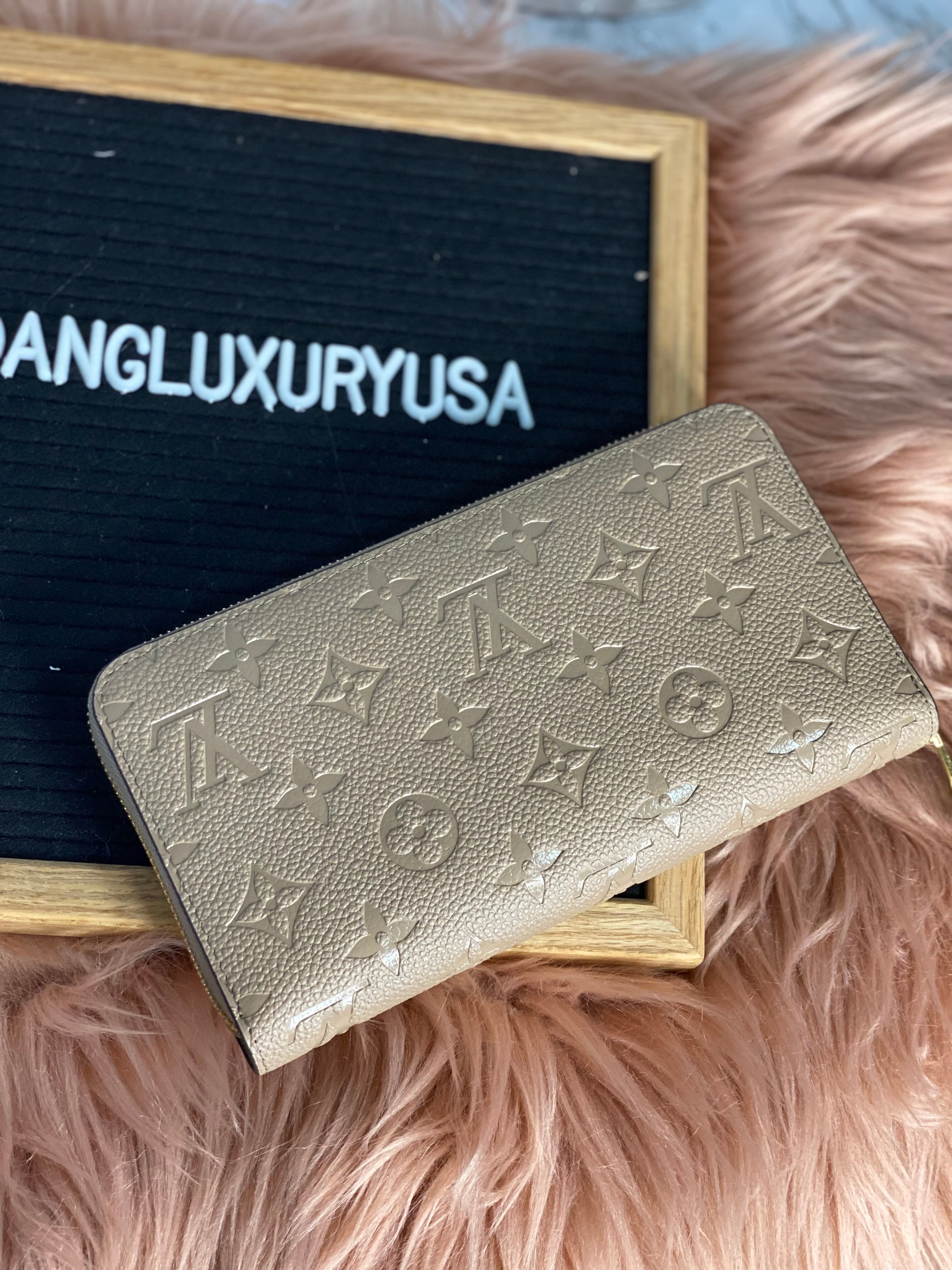 TOP Louis Vuitton LV LV Zippy Wallet Empreinte - Turtle Dove