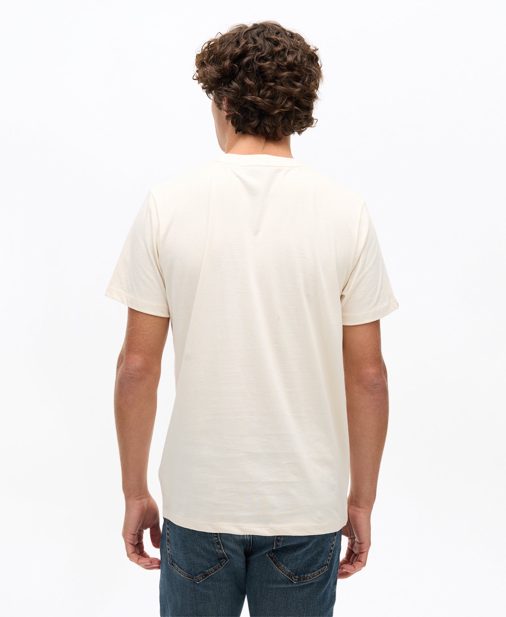 Gasoline Graphic Tee | Rice White