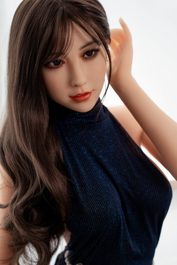 US In Stock - 158cm/5ft2 A-Cup ROS Head Sex Doll - #133
