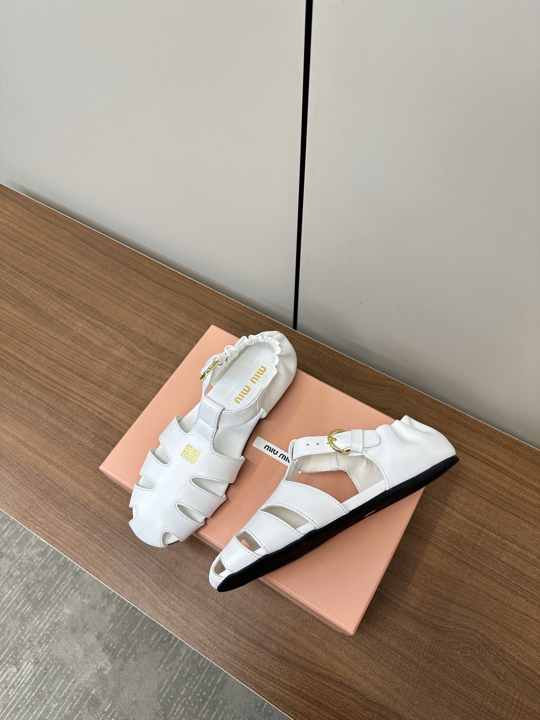 TOP Miu Miu Calfskin Sandals - 3 Colors