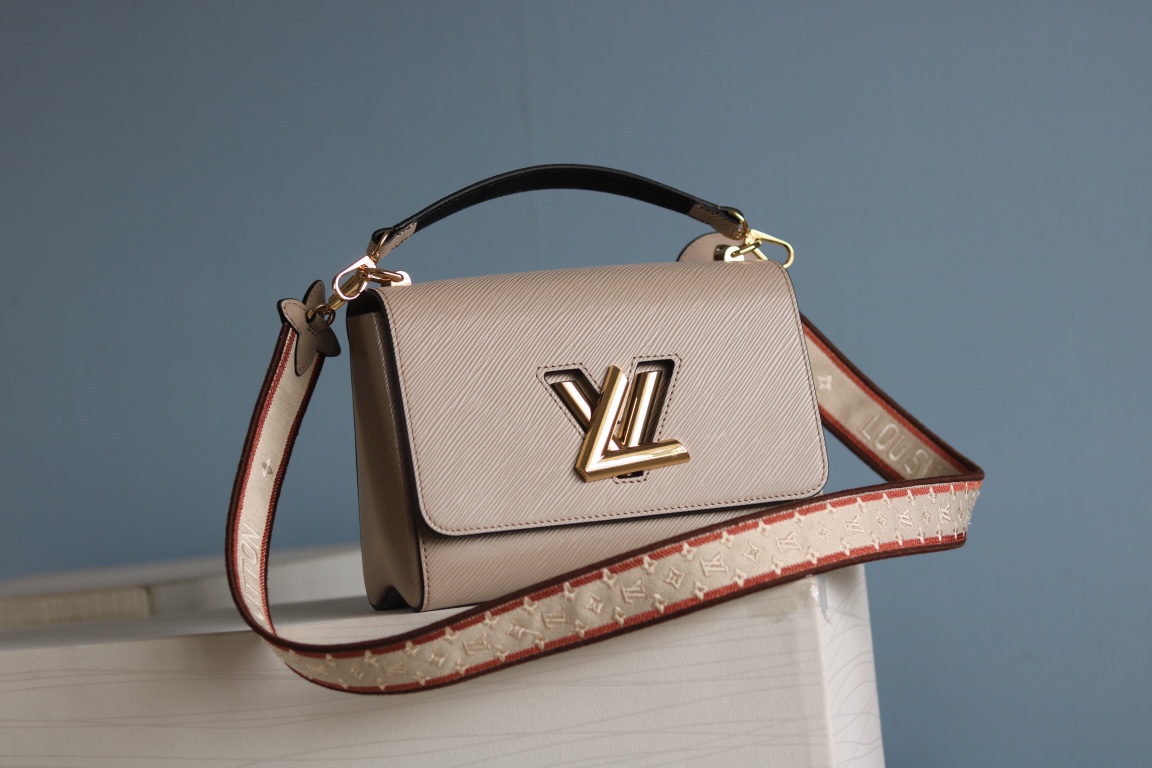 TOP Louis Vuitton LV  Twist MM Bag 23 x 17 x 9.5 cm - 3 Colors
