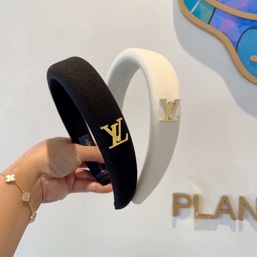 TOP Louis Vuitton  LV Fashionable And Versatile Hairband - 2 Colors