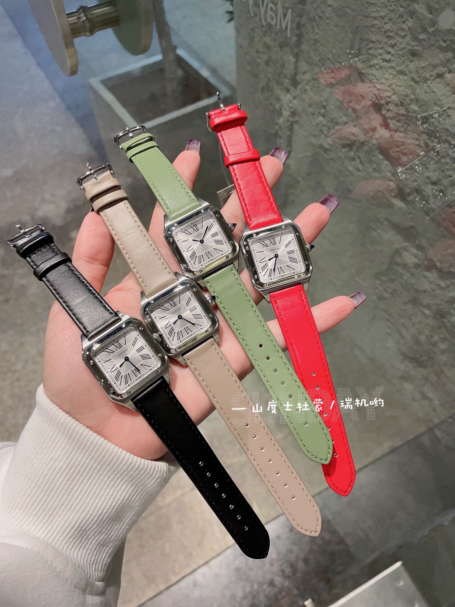 TOP Cartier Santos Dumont Watches  - 4 Color