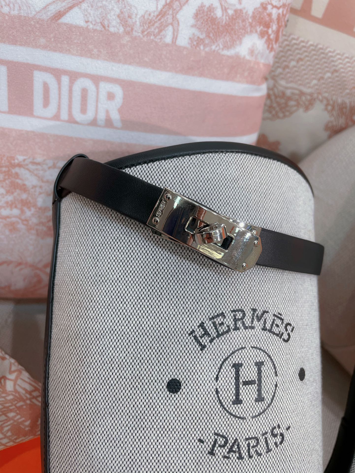 TOP HERMES Kelly Bottes Jumping - Black