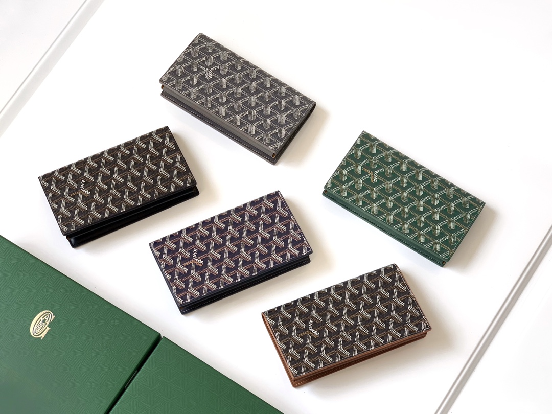 TOP Goyard Saint-Lambert Wallet 19 cm x 2 cm x 11 cm - 5 Colors