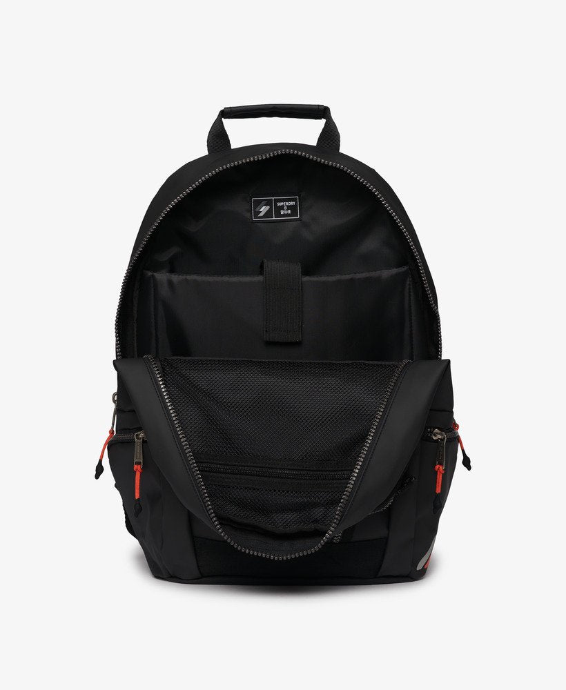 Tarp Embroidered Rucksack | Black/Khaki Green