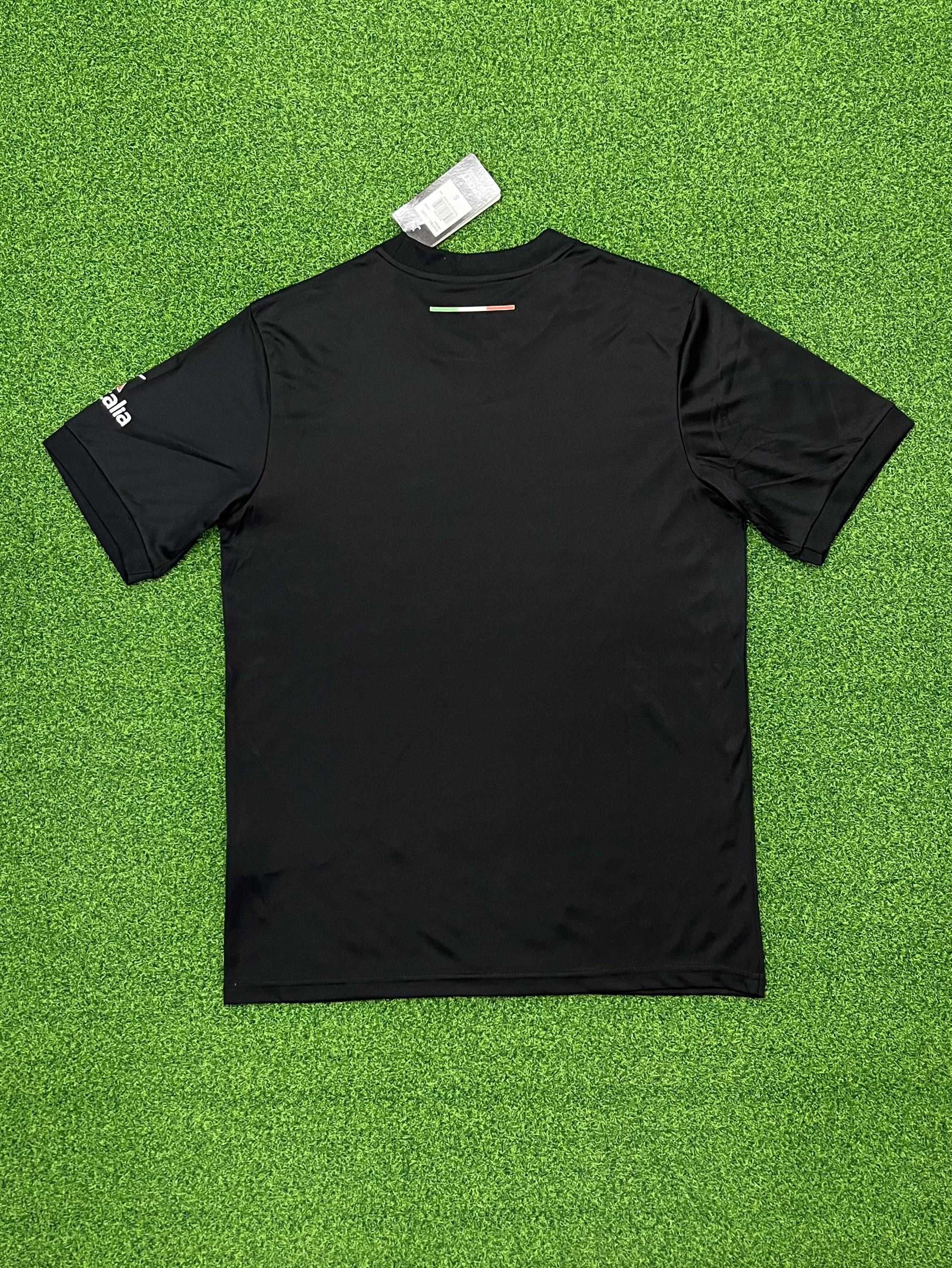 2425 Black Lazio Football  jersey.Player embroidery version