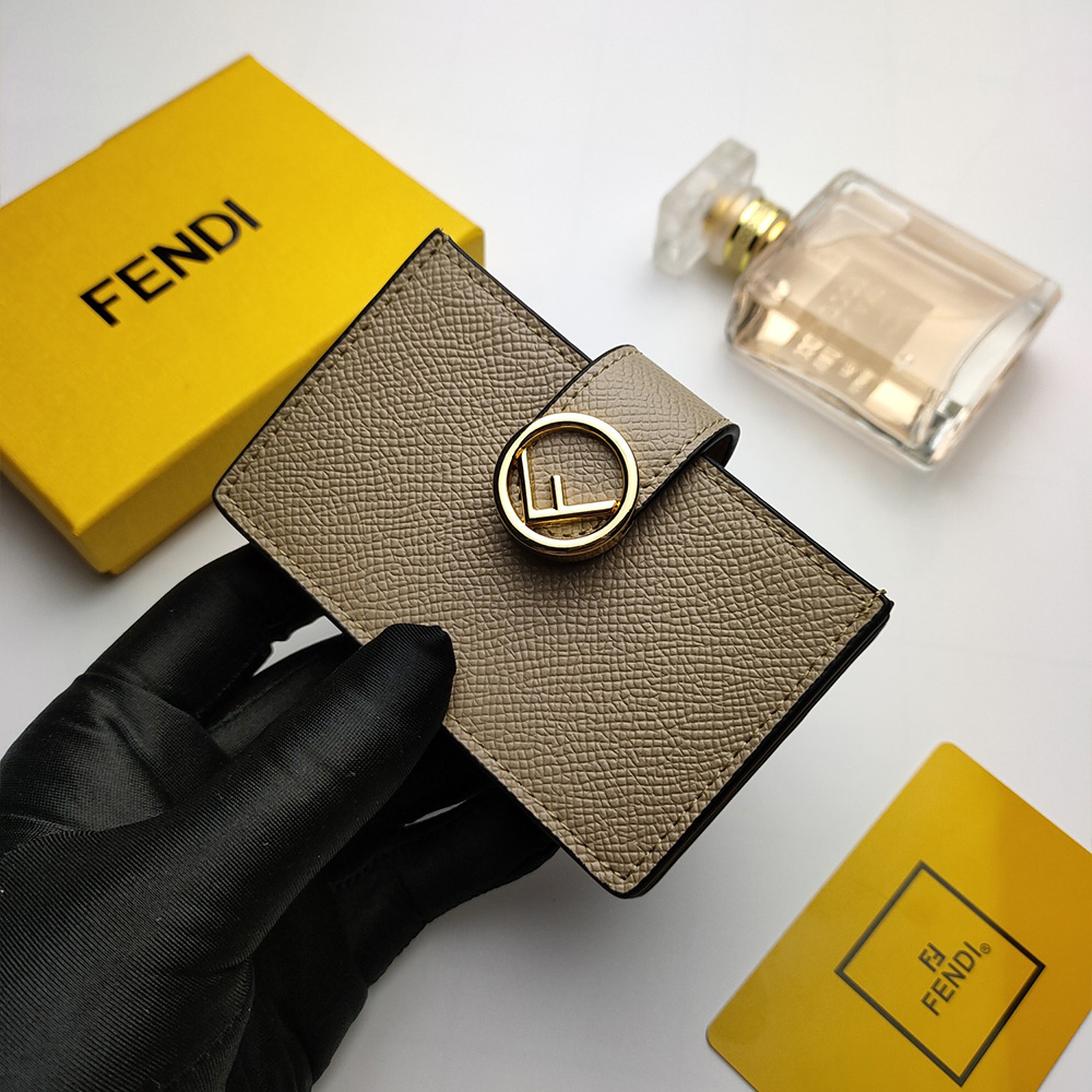FENDI Calfskin Card Holder (Replica)