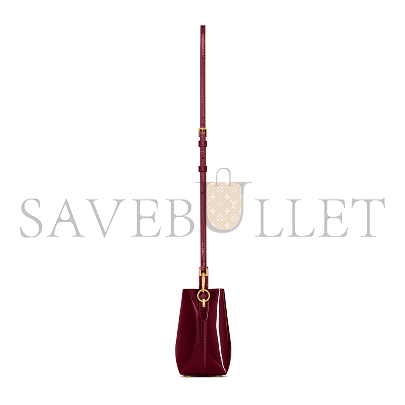 YSL LE 37 MINI IN PATENT LEATHER 765870AAEX16290 (15*13*6cm)