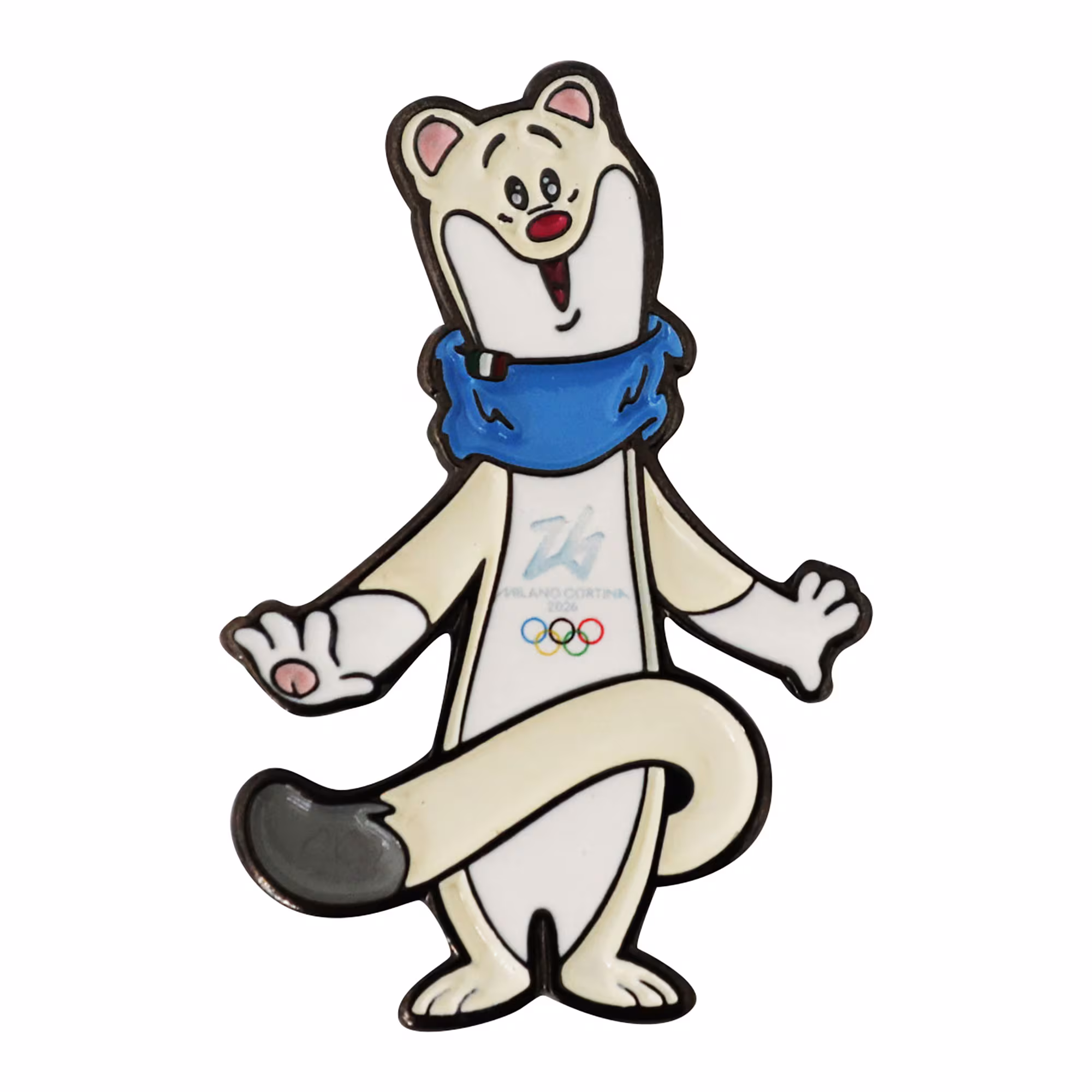 Milano Cortina 2026 Olympics Tina Mascot Magnet