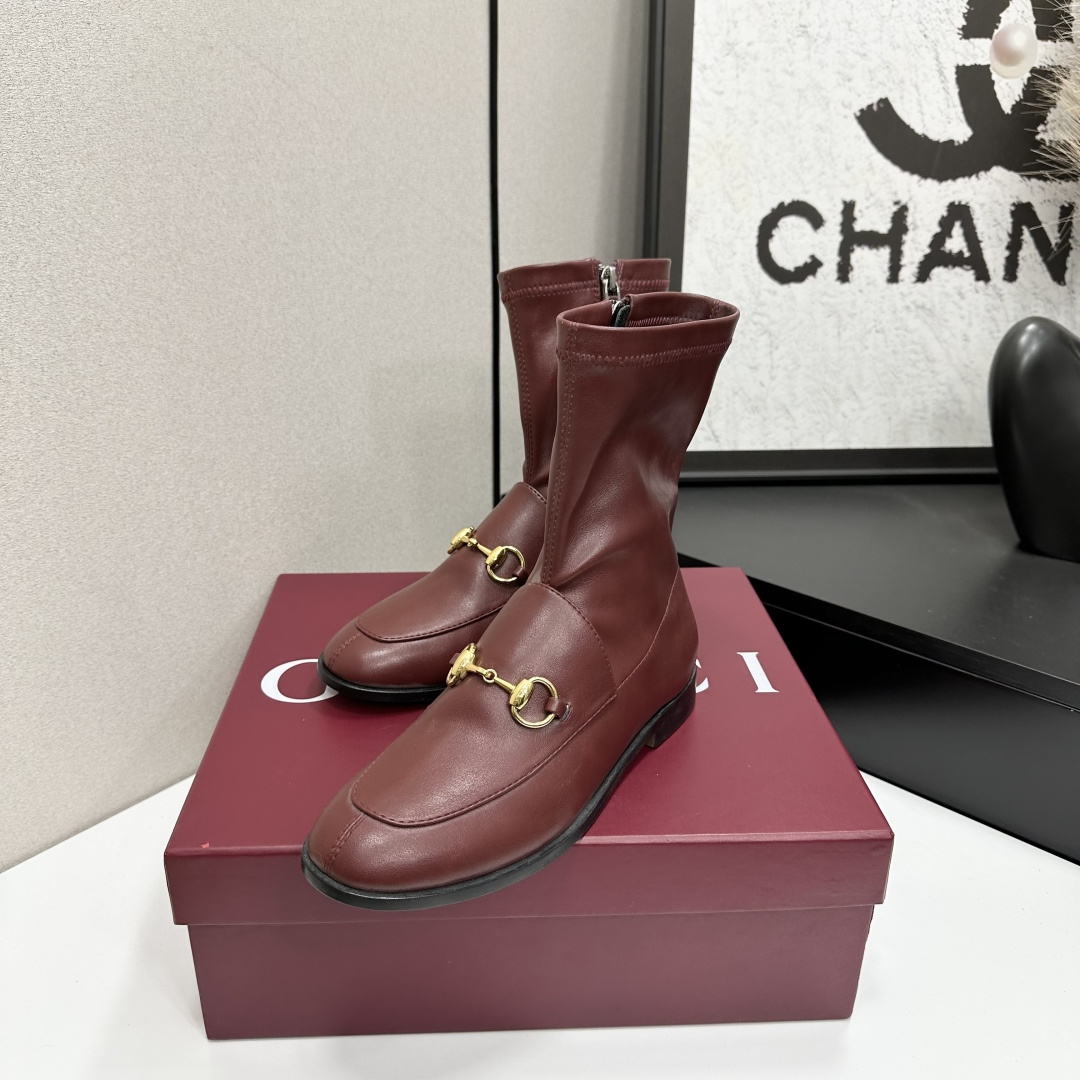 TOP GUCCI Jordaan Ankle Boots - 3 Colour