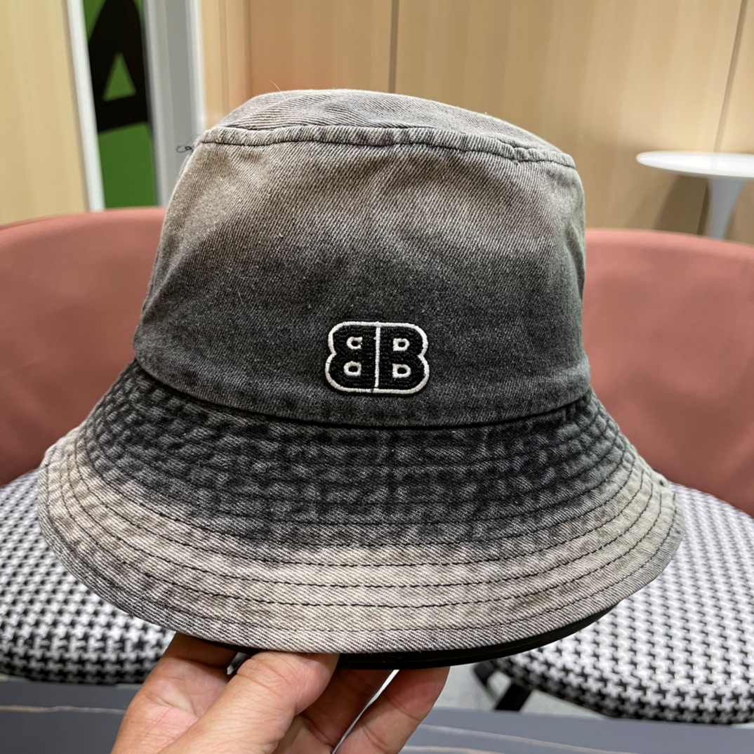 Balenciaga Big Head Around The Bucket Hat Sunhat （Replica）