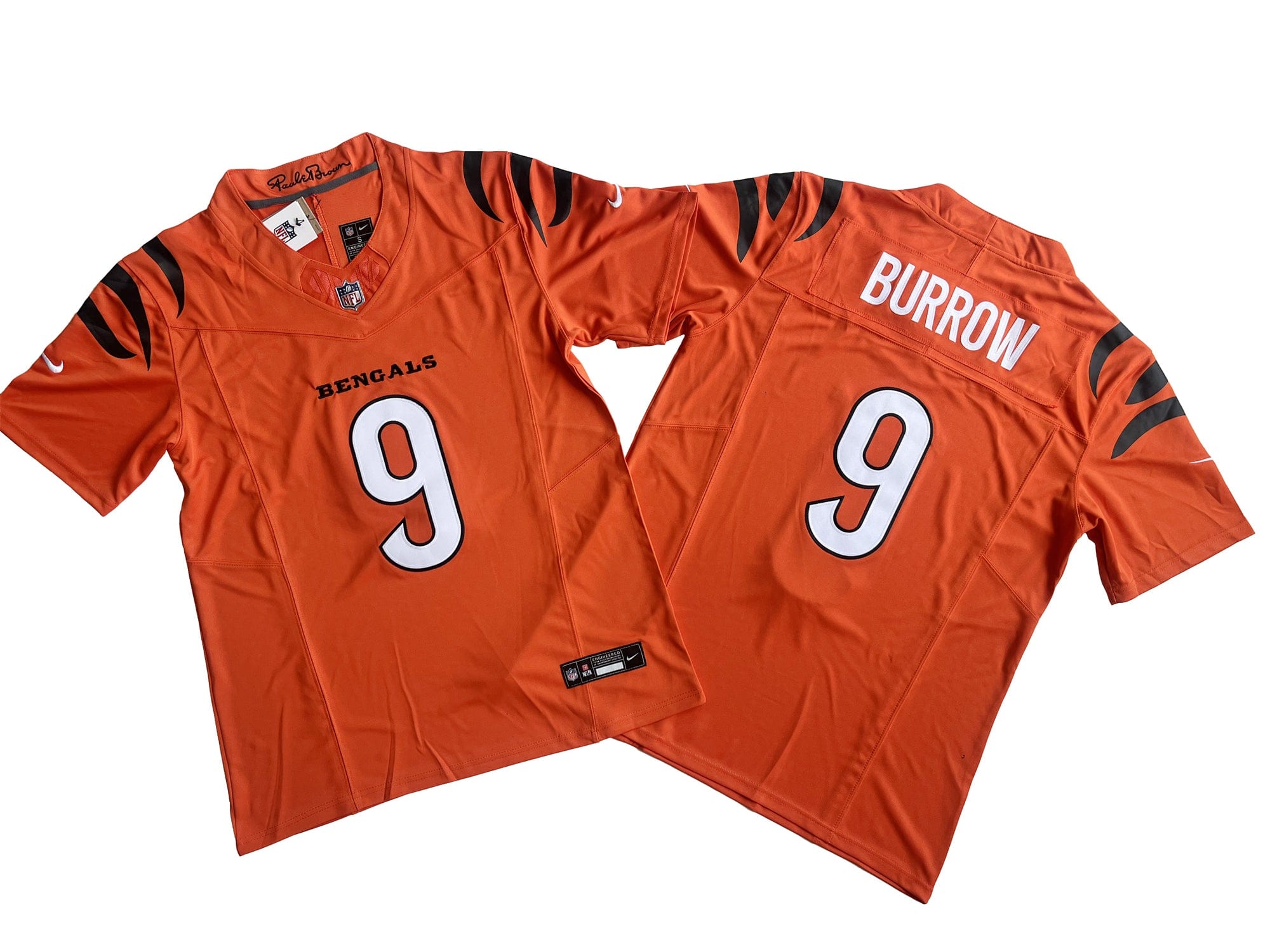 Cincinnati Bengals 9# Joe Burrow  Vapor F.U.S.E. Limited Jersey