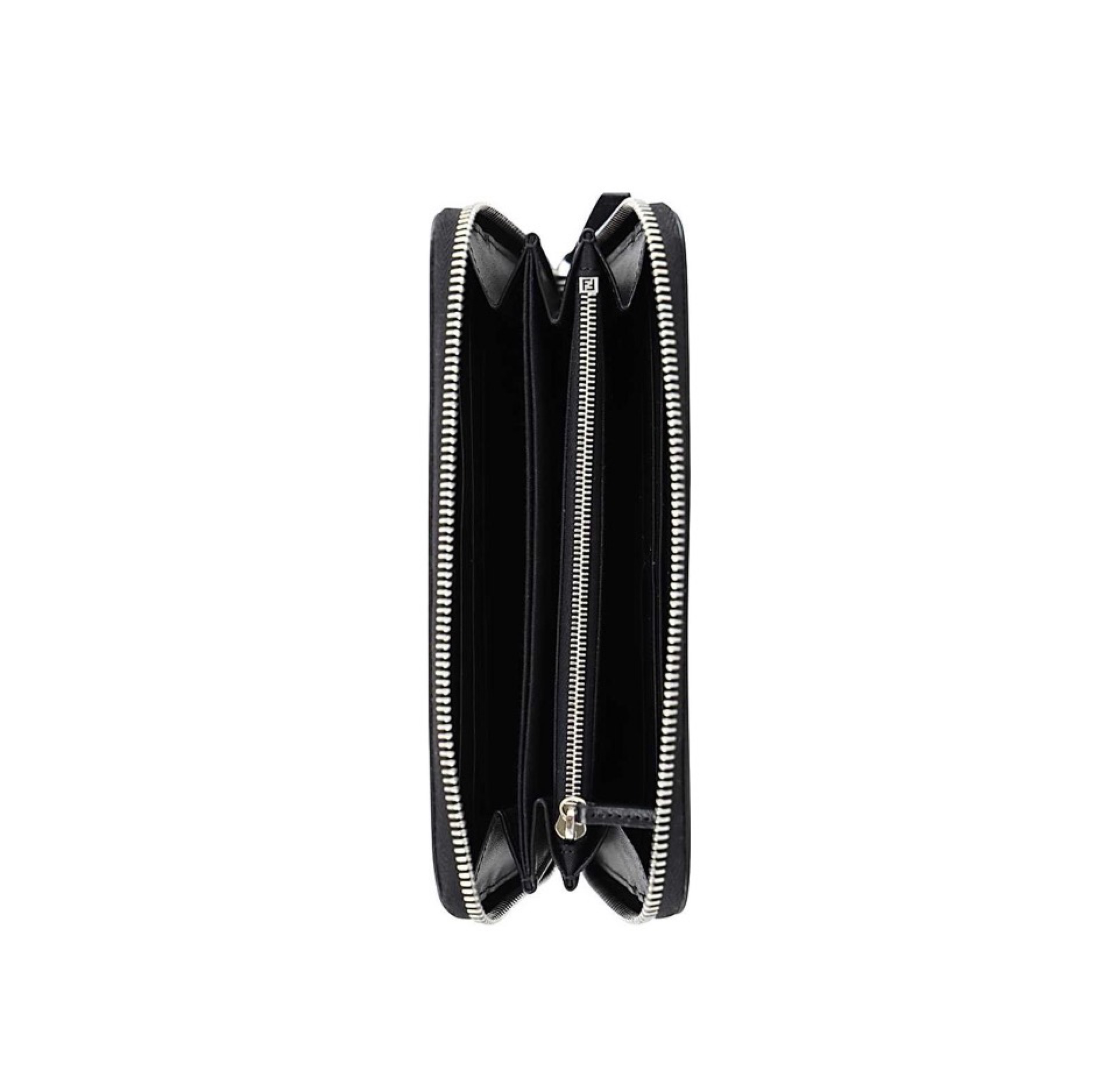 FENDI FF Printing Leather Wallte (Replica)