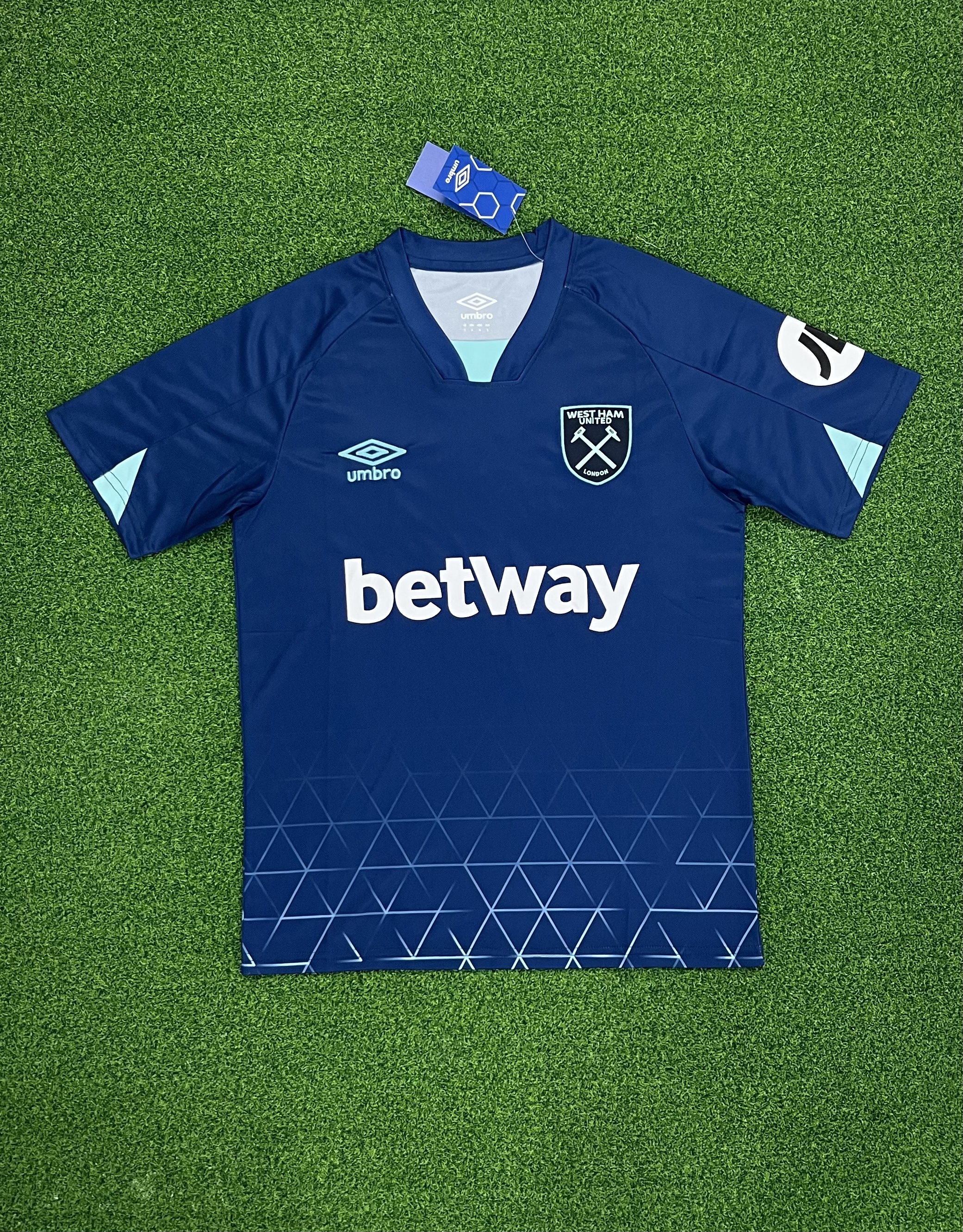 2425 West Ham United Away  jersey.Player embroidery version
