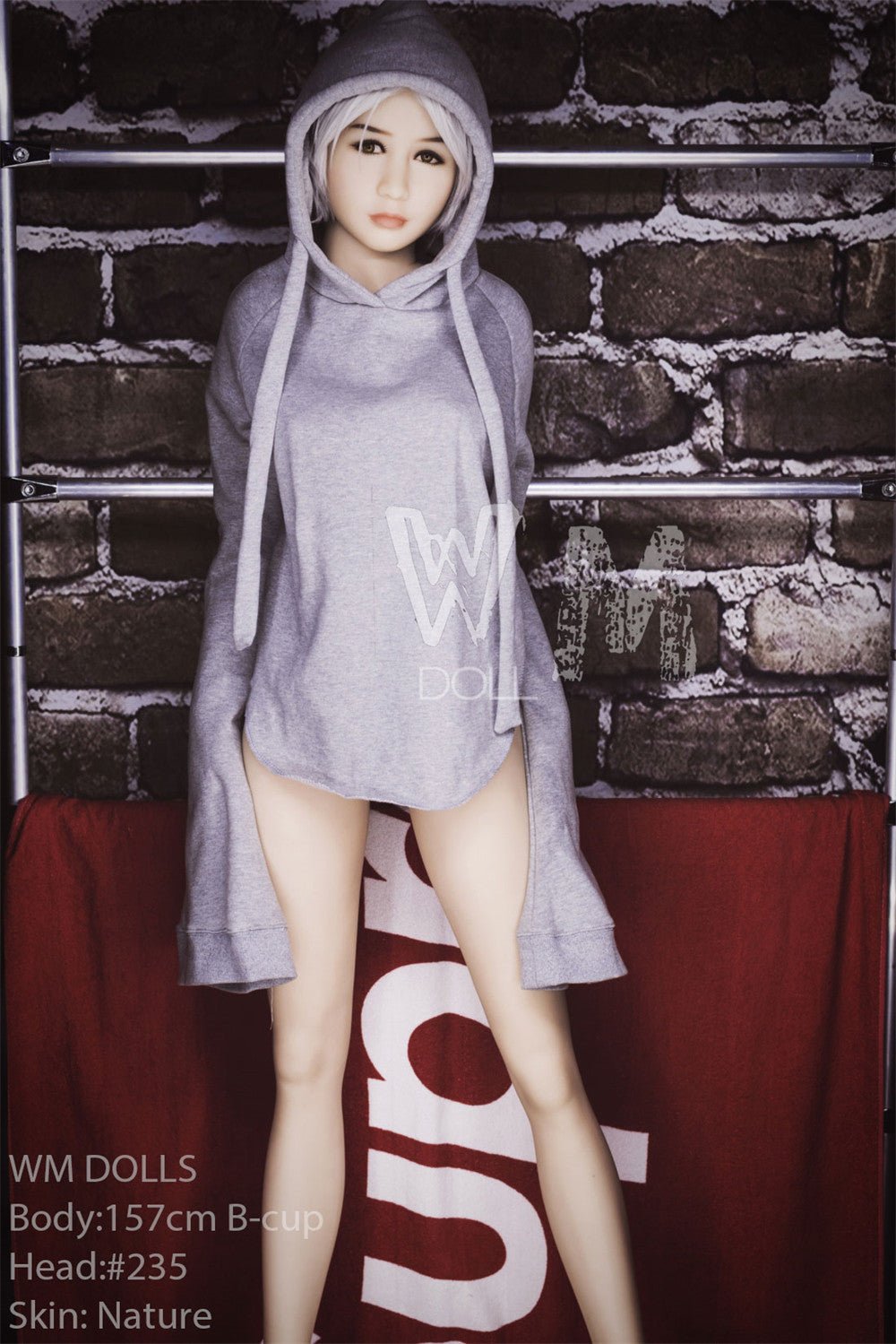157cm/5ft2 B-Cup Cute TPE Sex Doll with #235 Head