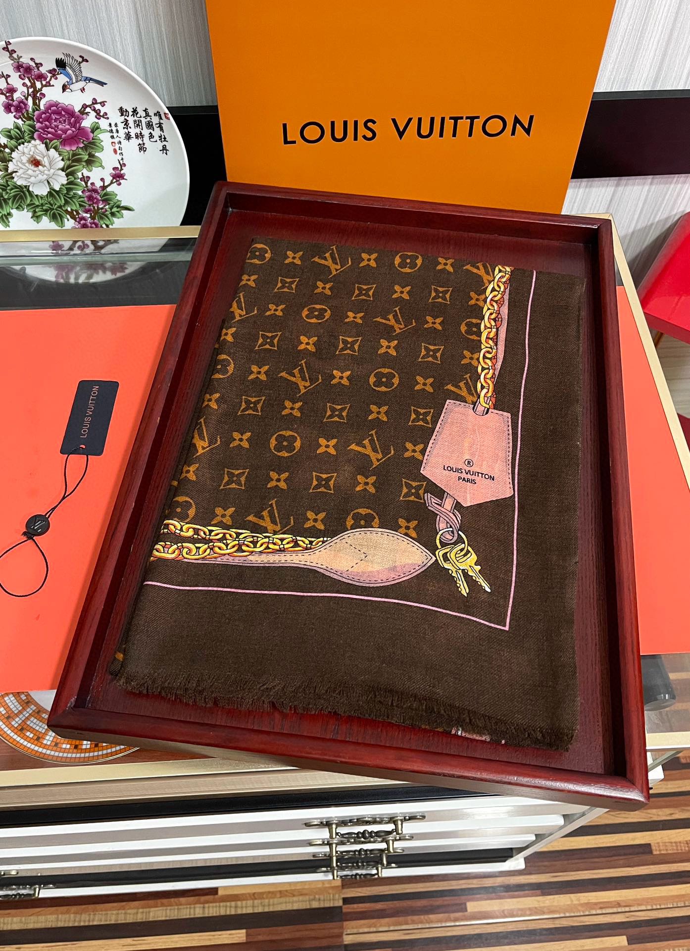 TOP Louis Vuitton Cashmere Scarf 100x200cm-2 Colors