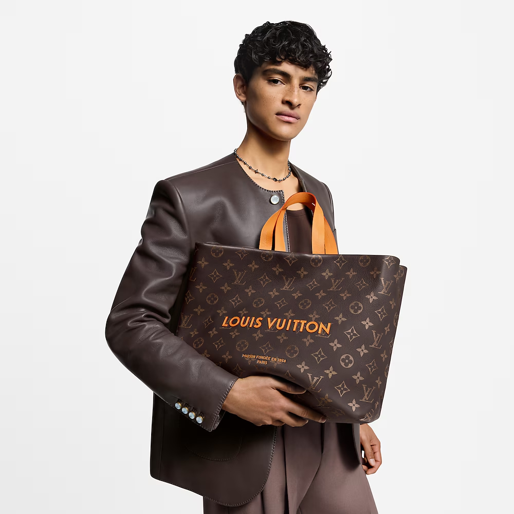 Louis Vuitton Shopper Tote Bag (10A Mirror Version)
