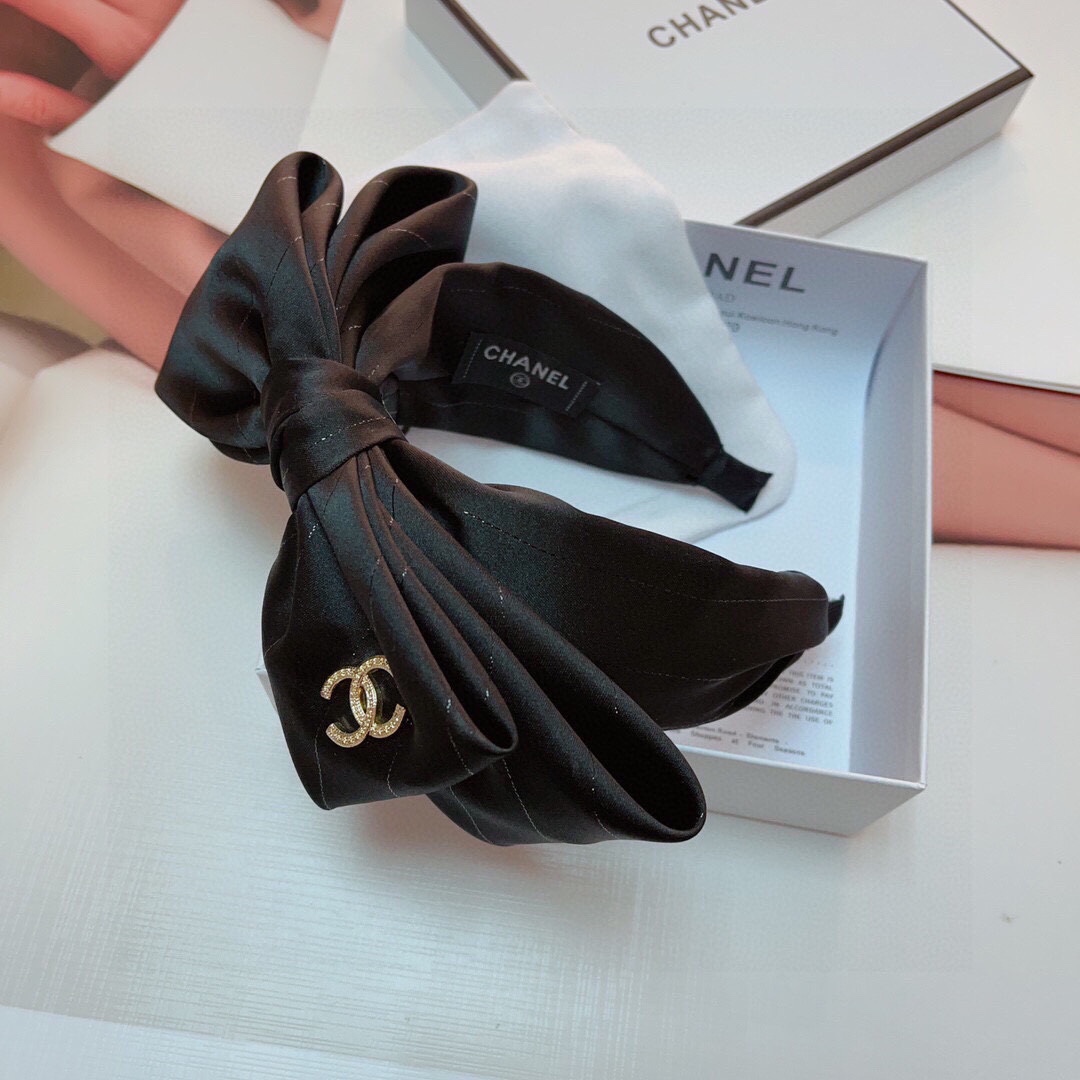 TOP CHANEL Vintage Headband - 2 Colour
