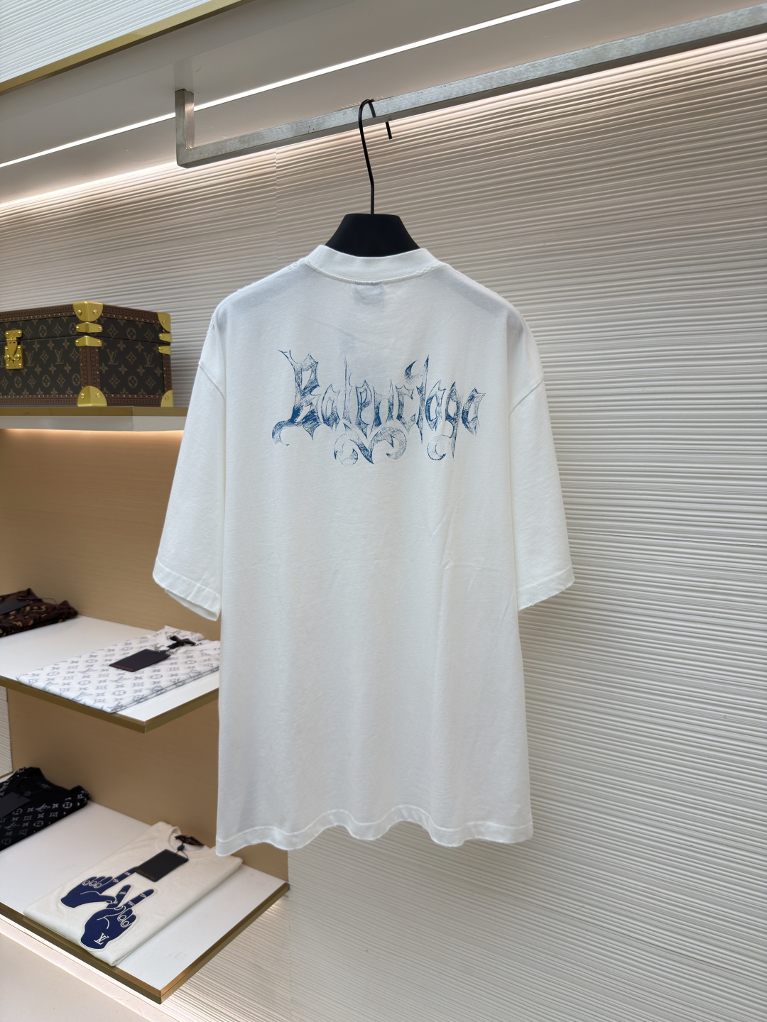 Balenciaga SKETCHY印花短袖T恤