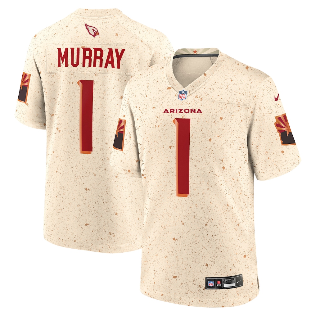 Men's Kyler Murray Natural Arizona Cardinals 2025 Rivalries Collection Game Jersey