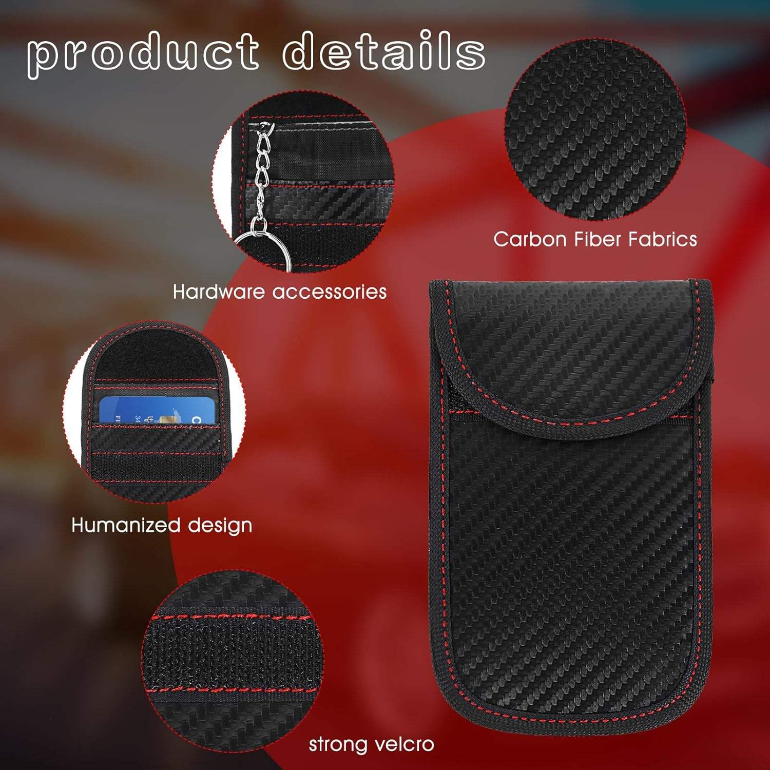Car Key Signal Blocker Pouch