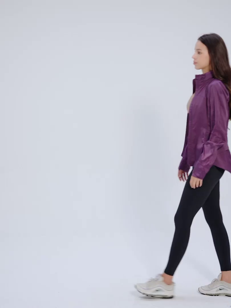 Womens Waterproof Rain Jacket Hood Lightweight