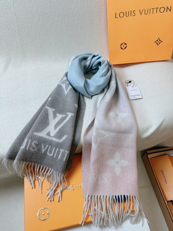 TOP Louis Vuitton LV Reykjavik Scarf 45x170cm - 6 Color